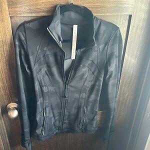Lululemon black define Camouflage Women's Jacket